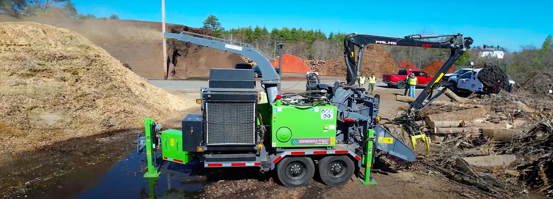 Green-Tec CT8 Brush Chipper 