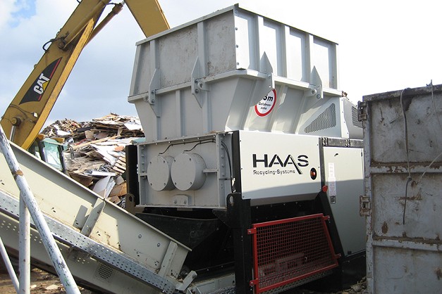 Haas Tyron Stationary Shredder 