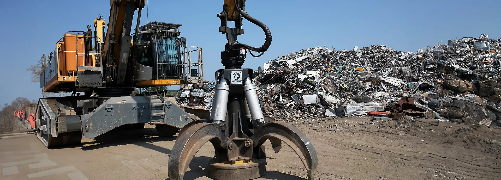 Rotobec Orange Peel Grapple Attachments